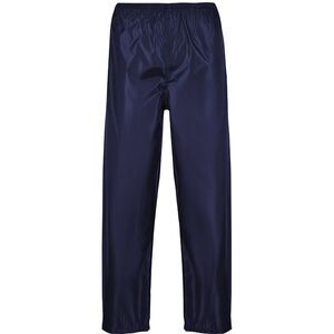 Portwest Mens Classic Rain Elasticated Trousers (S441) /Pants /Bottoms  / Navy
